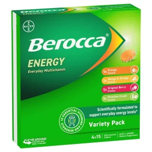 Berocca Energy 60 Effervescent Tablets Variety Pack in Bangladesh