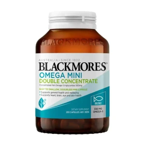 Blackmores Omega Mini Double Concentrate in Bangladesh | 200 Capsules
