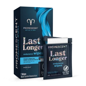Promescent Delay Wipes - Control in Your Pockets