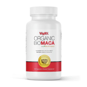 VigRX Organic Bio Maca | Peruvian Black Maca with BioPerine