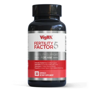 Fertility Factor 5™ Male Fertility Supplement | Sperm Count, Motility, Morphology